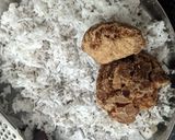 A picture of step 2 of Ukadiche modak (steamed modak).