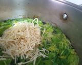 香菜蛋花湯麵的食譜步驟2照片