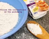 A picture of step 1 of Mini Fluffy Berry Blast Pancakes.