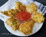 Foto langkah ke 4 dari resep Bakwan Sayur Mie.