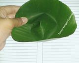 Foto langkah ke 7 dari resep Sudi (Mangkuk Daun dari Daun Pisang).