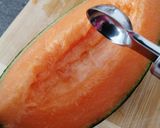 Foto del paso 4 de la receta: Ensalada de melón con vinagreta de frambuesa