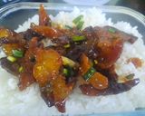 Hình bước làm 4 của món Thịt rang cháy cạnh