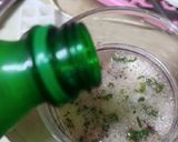 A picture of step 3 of Strawberry mint margarita.