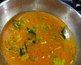 A picture of step 5 of Fenugreek Seeds and Papad Sabji - Healthy Jain Recipe.