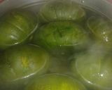 Foto del paso 1 de la receta: Zapallitos de tronco rellenos