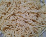 Foto del paso 2 de la receta: Fideos con espinacas y 3 quesos