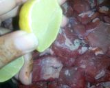A picture of step 2 of Dum pukht.