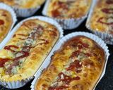 A picture of step 8 of Sausage Bread.