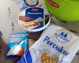 Epres, banános, mascarponés, tejszínes torta recept fázis 9 fotója