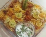 A picture of step 1 of Prawn / shrimps Biryani (Indian style).