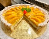 Foto del paso 18 de la receta: Pastel de almendras (Almond and peach cake in syrup)