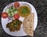 A picture of step 3 of Mushroom,sweetcorn, paneer n capsicum#authors marathon.