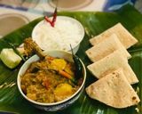 A picture of step 10 of Gondhoraj Chicken or Lebu-Lanka Chicken Curry.
