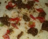 A picture of step 2 of Beef biryani (homemade masala).
