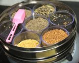 A picture of step 4 of Dal-Palak/Chana Dal-Palak Sabji: Gujarati Style.