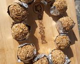 A picture of step 6 of Till k laddoo.
