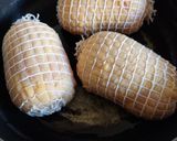 Foto del paso 1 de la receta Muslitos rellenos en salsa de Oporto con patatas