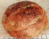 Foto langkah ke 17 dari resep Blue-Orange Sprinkles Sourdough Bread.