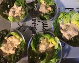 Une image de l'étape 7 de Cocktail de crevettes, laitue rougette et aneth.