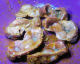 A picture of step 2 of Gizzard on a stick.