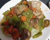 Foto del paso 5 de la receta Pollo con almendras y verduras
