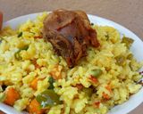 A picture of step 11 of Cinnamon Fried Rice.