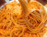 Foto del paso 6 de la receta: Pasta con crema de pimientos morrón