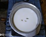 A picture of step 1 of Rasmalai.