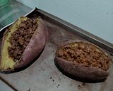 รูปขั้นตอนการทำที่ 3 ของ Sloppy joe sweet potato🍠
