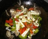 A picture of step 1 of Chilly Paneer Veg on my style.
