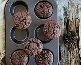 Foto langkah ke 10 dari resep Choco Banana Muffins, Simple tp rasa ga simple, VERY RECOMMENDED.