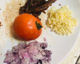 A picture of step 1 of Mung Bean Sprouts Veggie Stir Fry.