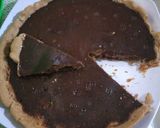 Foto langkah ke 5 dari resep Pie susu coklat teflon.