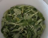Une image de l'étape 1 de Salade radis mâche orange.