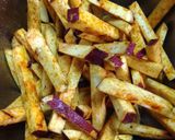 A picture of step 3 of Baked Sweet Potato Fries with Smoked Paprika.