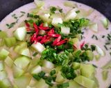 Foto langkah ke 4 dari resep Santan Labu Siam.