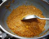 A picture of step 2 of Suji Halwa with Poori.