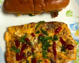 A picture of step 6 of Roti John.