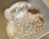 Zabkeksz,aszalt gyümölcsökkel és étcsokival (glutén-és tejmentes) recept fázis 2 fotója