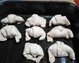 Foto del paso 16 de la receta: MEDIALUNAS integrales 🥐"hojaldre" simple y rellenas
