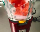 A picture of step 1 of Watermelon smoothie.