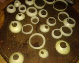 Foto del paso 1 de la receta: Aros de cebolla fritos