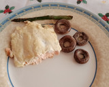 Foto del paso 3 de la receta: Salmón con nata y champiñones