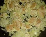 Foto del paso 6 de la receta: Risotto de pollo con paleta y queso 😋