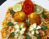 A picture of step 6 of Egg Biryani.
