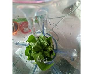 Cendol Mie Pakcoy - Step 1