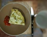 Foto langkah ke 3 dari resep Fritata Praktis dengan Teflon.