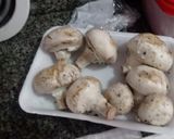 Foto do passo 2 de Ervilha Torta com Cogumelos e Molho de Tomate