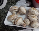 Foto do passo 2 de Ervilha Torta com Cogumelos e Molho de Tomate